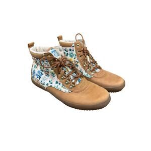 Keds X Rifle Paper Co Wildflower Scout Boots Women’s 7 Floral High Top Cottage